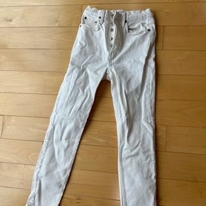 Re/Done white jeans (size 25)